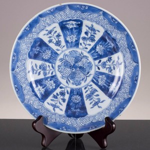 Kangxi Plate 18th C Porcelain Antique