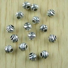 160pcs 6.2x5.3mm hole is 2.2mm Tibetan silver lantern spacer beads h1526