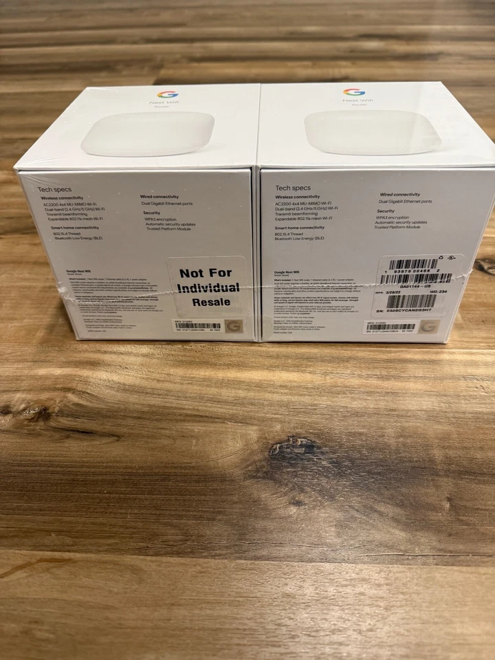 Google Nest Wifi Ethernet (RJ-45) Wireless Router - GA01144US - Image 2 of 4