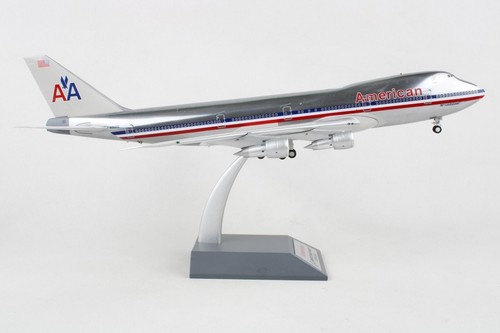 Inflight IF741AA1122P American Airlines Boeing 747-100 N9666 Diecast 1/200 Model - Picture 9 of 10