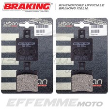 Pastiglie MOTO GUZZI V35 Imola 350 1979 1980 1981 1982 1983 (Kit Ant. BRAKING)
