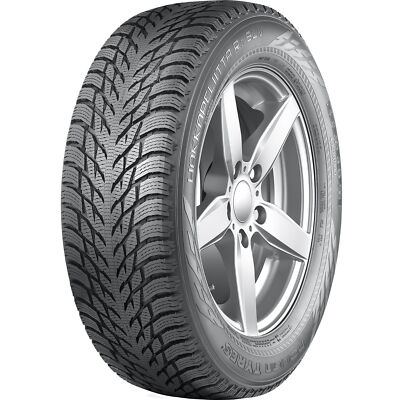 nokian HAKKAPELIITTA R3 SUV 225/60R17 103R 17インチ スタッドレス 4本 22年製 バリ溝 アルファード ヴェルファイア等　(STE020) 1 New Nokian Hakkapeliitta R3 Suv - 215/60r17 Tires 2156017 215 60