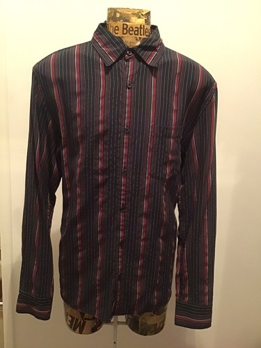 Next Soft Touch gestreiftes Langarmshirt M Medium 42” 43” Brustumfang sehr guter Zustand