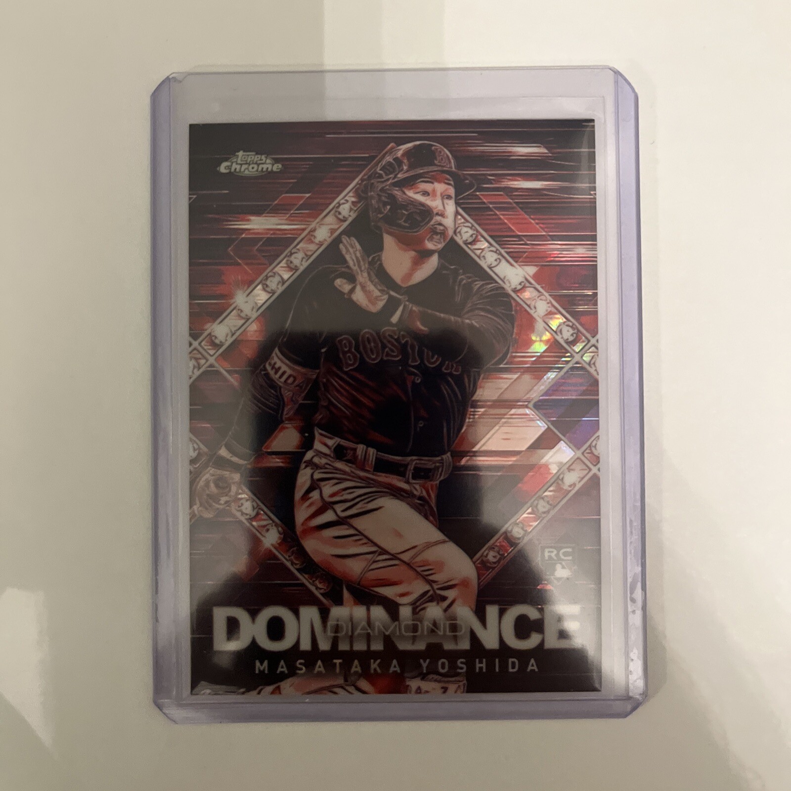 2023 Topps Chrome Update Baseball Masataka Yoshida #DD-9 Dominance Diamond RC SP