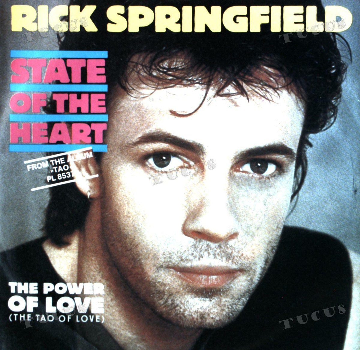 ロッキン・ザ・USA Vol.1～Recorded Live From USA… Rick Springfield - State Of The Heart 7in 1985 (VG+/VG+)