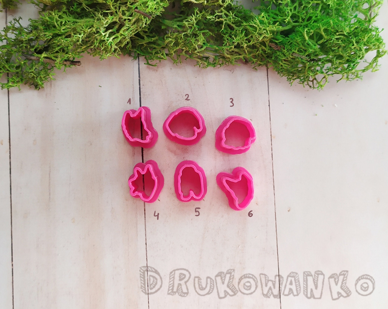 Dog Dogs Toller Bloodhund Australian Cattle Boxer Polymer Clay Cutter Art Craft