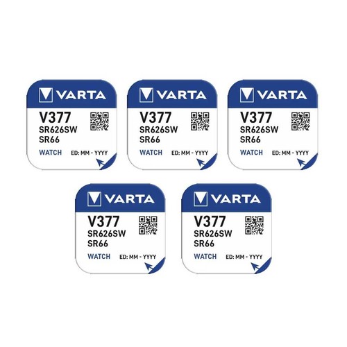 Varta Silberoxid-Knopfzelle – Perfekte Uhrenbatterie Für Deine Uhr (Typ SR62 / V317, 1 Stück Im Blister)