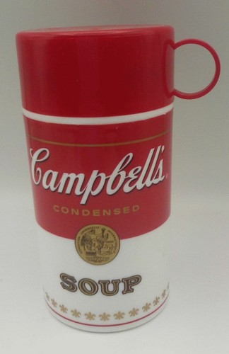 Vintage 1998 Campbell "Soup Can-Tainer" Thermos 11.5oz - Bild 2 von 9