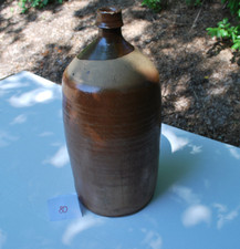 Große Antike Tonflasche, Steingutflasche, Ke...