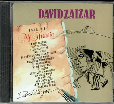 David Zaizar Esta Es Mi Historia   BRAND  NEW SEALED  CD