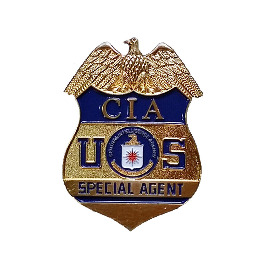 Collection Metal DEA FBI CIA ATF Agent Badge Prop Clip Back Movie Drama Cos Use - Zdjęcie 8 z 14
