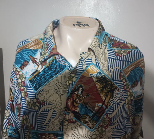 Vintage Joe Kealoha Original Hawaiihemd XL Herren - Bild 4 von 6