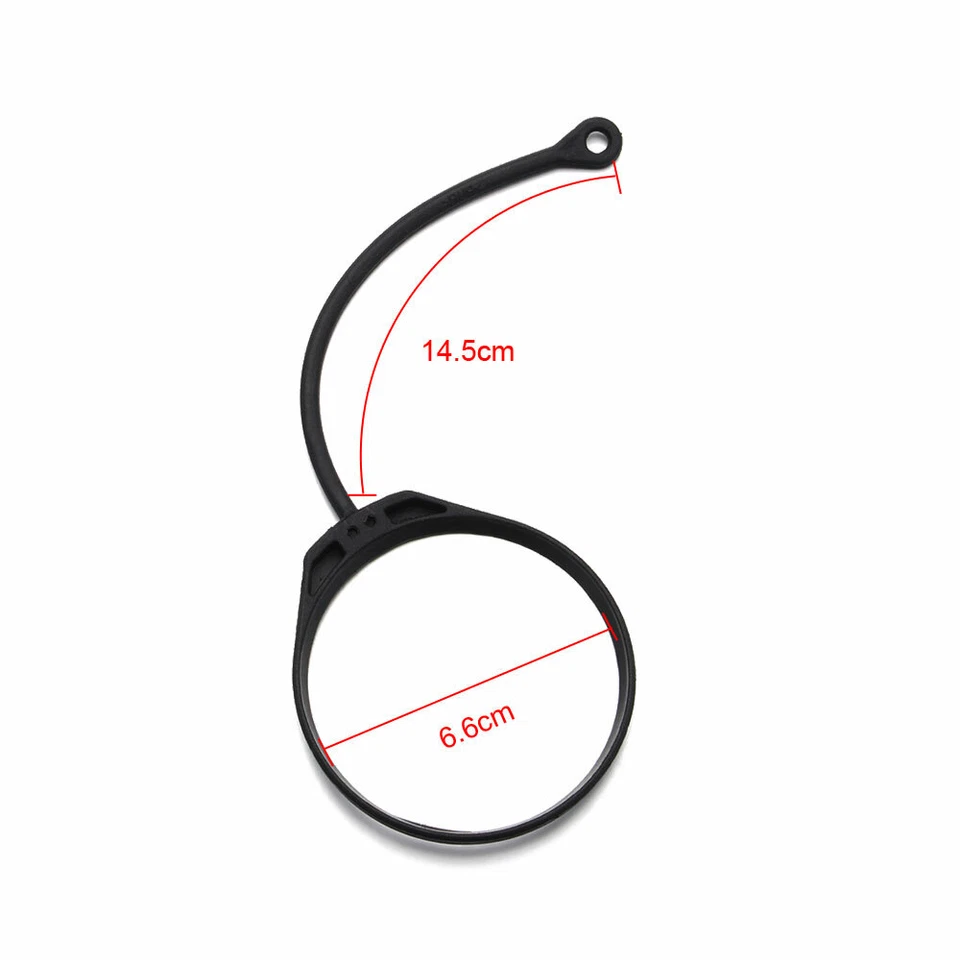 Cable de banda para tapa del tanque de combustible de 2 piezas para Audi A1 A3 A4 A5 A6 A7 Q3 Q5 Q7 180201556 Foto 3 de 4