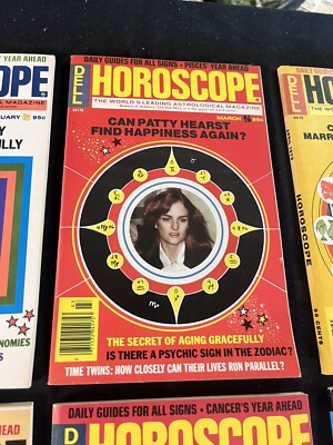 Vintage 1996 Dell Horoscope Astrology Magazines Zodiac Lot
