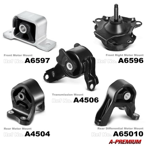 5x Engine Motor & Transmission Mount for Honda CRV 2002 2003-2006 L4 2.4L 4WD - Picture 2 of 9