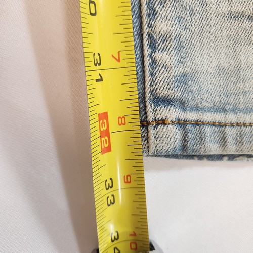 Crysp Denim Mens Jeans Pants Devon Moto Skinny Stretch Size L 29 Slim Fit New - Picture 17 of 21