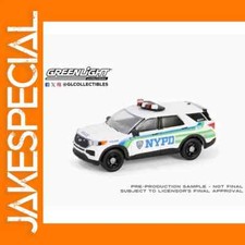 JakeSpecial – Voiture Miniature 1/64 2023 Ford Explorer Police Interceptor Mo...