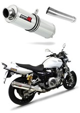 XJR 1300 Exhaust ROND Dominator Racing Silencieux Échappement 2007 - 2016