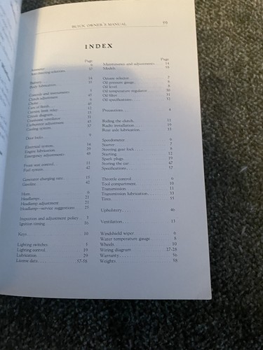 1934 Buick Owners Manual Original Second Edition - Bild 8 von 9