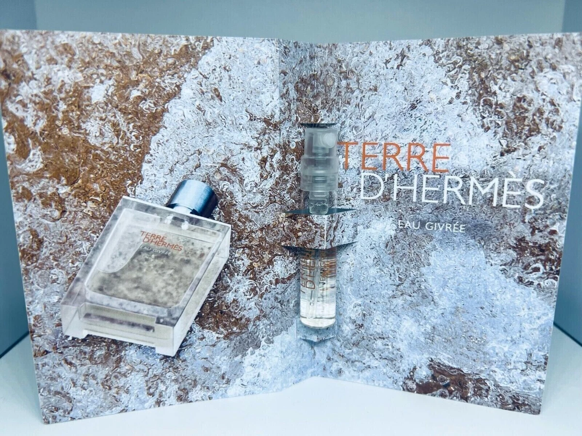 HERMES TERRE D HERMES EAU GIVREE EDP 2.0ml .06fl oz x 2 COLOGNE
