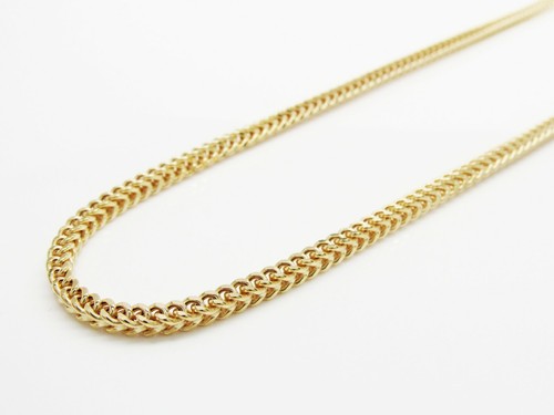 14K Gold Franco Chain 18 Inches 3MM 9.7 