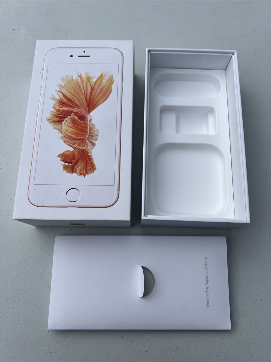 Genuine Apple iPhone 6S - Rose Gold - 16GB - BOX ONLY 2015