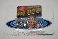 Pro Design Cool Head Rebuild Kit Acorn Nut Kit Yamaha Banshee 350 All Years Pro Design Cool Head Rebuild Kit Acorn Nut Kit Yamaha Banshee 350 All Years