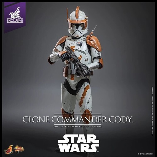 In Stock New Hot Toys MMS796 STAR WARS CLONE COMMANDER CODY 1/6 Figure Action - Picture 4 of 5