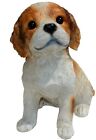 Michael Carr Designs Cavalier King Charles Spaniel Puppy Dog Garden Statue