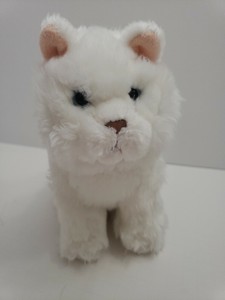 GANZ-Webkinz-Signature-Persian-White-Kitty-Cat-Plush-Stuffed-Animal-NO-Code-CUTE