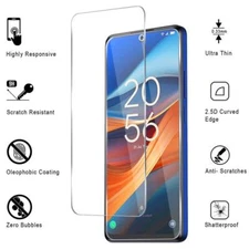 For TCL 50 XL 5G/TCL 50 SE/505 HD-Clear 9H Tempered Glass Screen Protector Cover