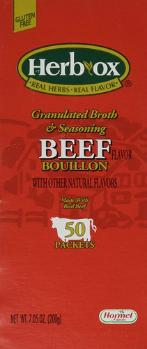 Hormel Herb Ox Beef Bouillon 50 Packets - Picture 11 of 12