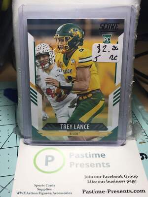 2021 Score #303 Trey Lance RC NDSU Bison (J)