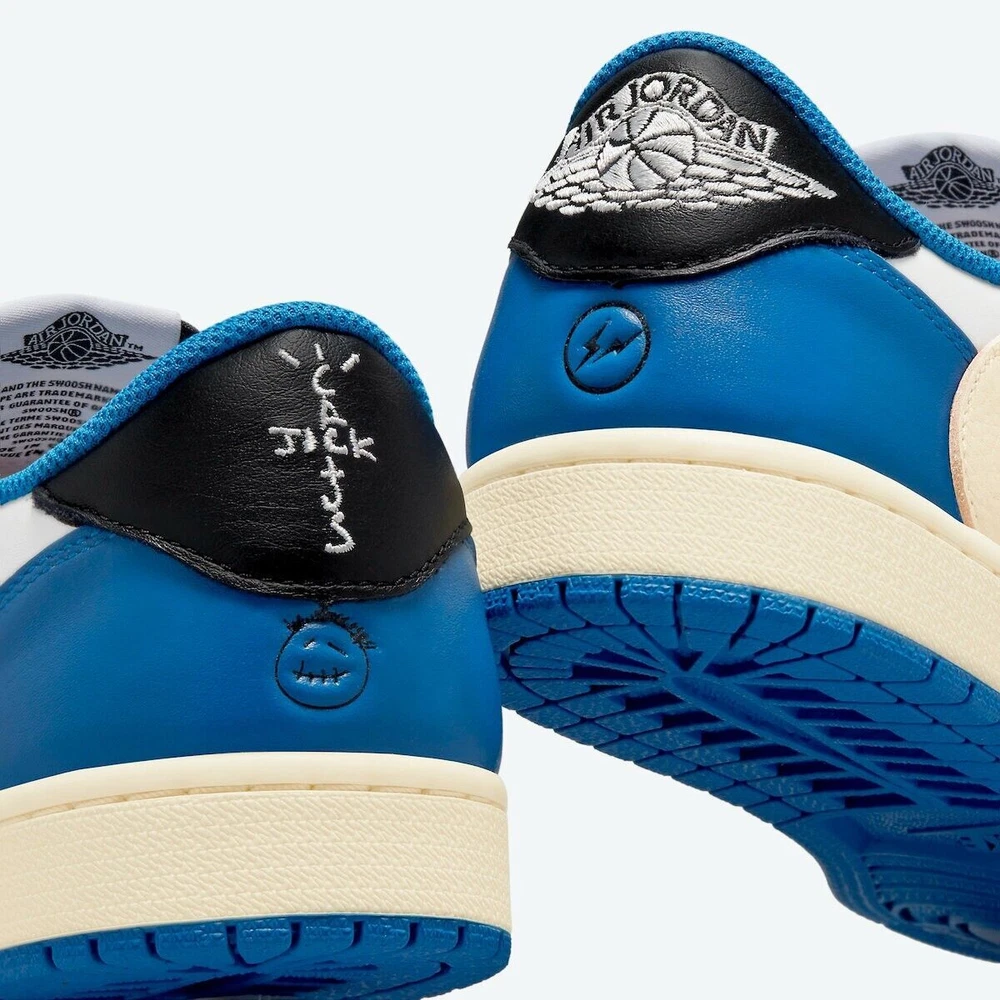 DM7866-140 Travis Scott White Blue daily Fashion DM7866-140 Travis Scott White Blue daily Fashion