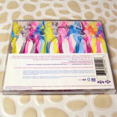Britney Spears - Britney (2001) SINGAPORE CD Rare version