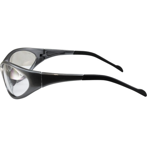 Relfex Wrap Around Safety Glasses Clear UV400 Lens by Global Vision - Picture 4 of 8