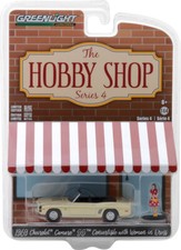 1969 Chevy Camaro SS Convertible with woman Hobby Shop Series 4- Greenlight