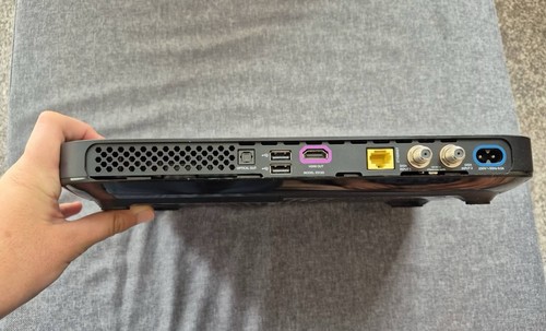 SKY Q 1TB Unit With Power Cable + HDMI Cable + Remote With Remote Cover Used - Picture 3 of 6