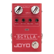 JOYO Compressor Bass Effect Pedal Low Noise High Dynamic Control For Bass Guitar