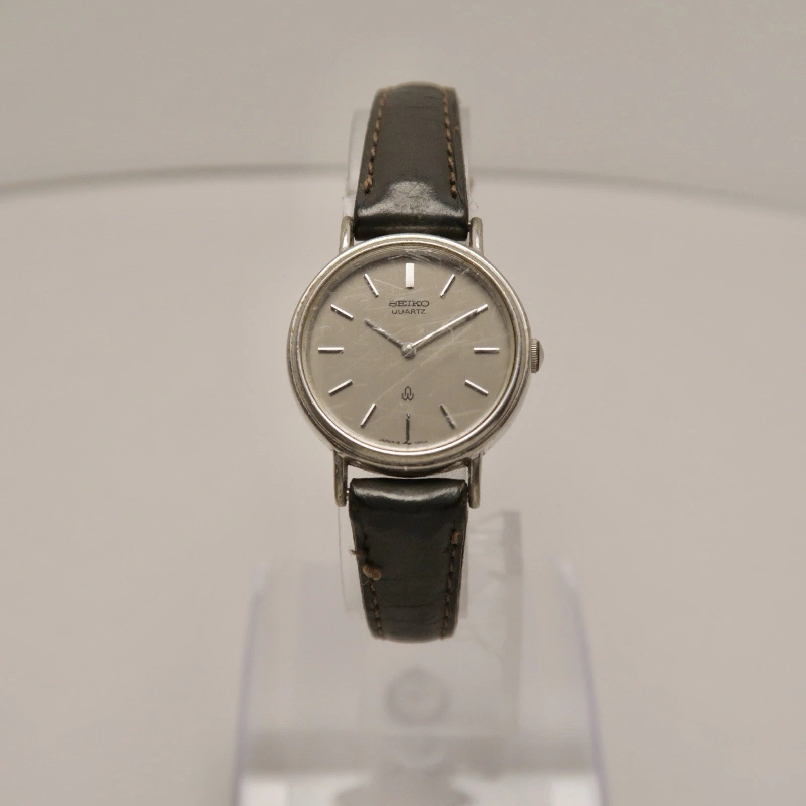 SEIKO 16-0160 Silver Tone Analog Quartz Women Vintage Watch W132 *WORKING