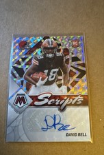 2022 Panini Mosaic - Rookie Scripts David Bell #RS-DB (AU, RC)
