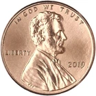 2019-P Lincoln Shield Cent — photo from another recent sale