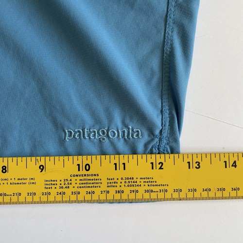 Patagonia Stretch Hydropeak Badehose Boardshorts Herren 34 Mako Blau - Bild 6 von 13