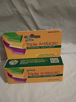Natureplex Triple Antibiotic Ointment Bacitracin Neomycin Polymyxin 0.5 oz