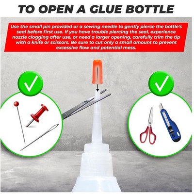 Quick-Setting Plastic Glue for Miniatures 2 Pack
