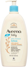 Aveeno Baby Daily Moisturising Lotion 532mL Fragrance Free Sensitive Skin