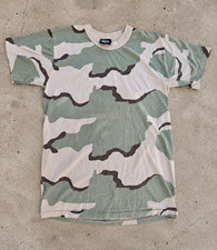 Vintage Rothco Camo T-Shirt Made in USA Single Stitch Support Our Troops 2006 M