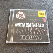 DJ Quik Trauma Instrumentals CD 2006 New Sealed Rare West Coast Hip Hop G-Funk