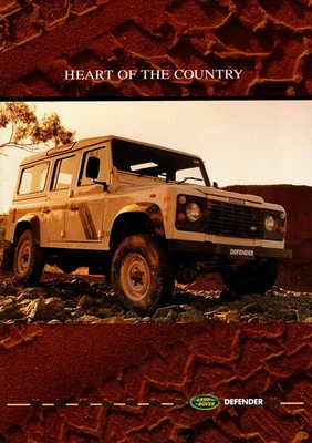 Land Rover Defender Brochure Australian Market 110 130 1997 1998 - image 1 of 4