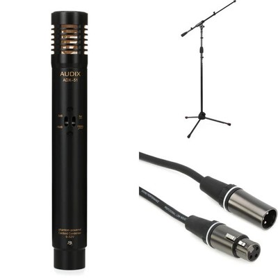 Audix ADX51 Small-diaphragm Condenser Microphone with Stand and Cable